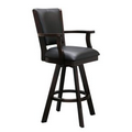 C L Bailey Co - Level Best Pub Barstool - Traditional Mahogany